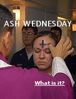 Ash Wednesday is the first day of Lent, a 40-day season of prayer, fasting and giving. On Ash Wednesday, priests place ash crosses on worshipers' foreheads to indicate they belong to Jesus Christ and are mourning for their sins. Lent concludes 40 days later.